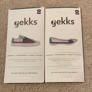 Gekks Breathable Shoe Liners Lot of 2